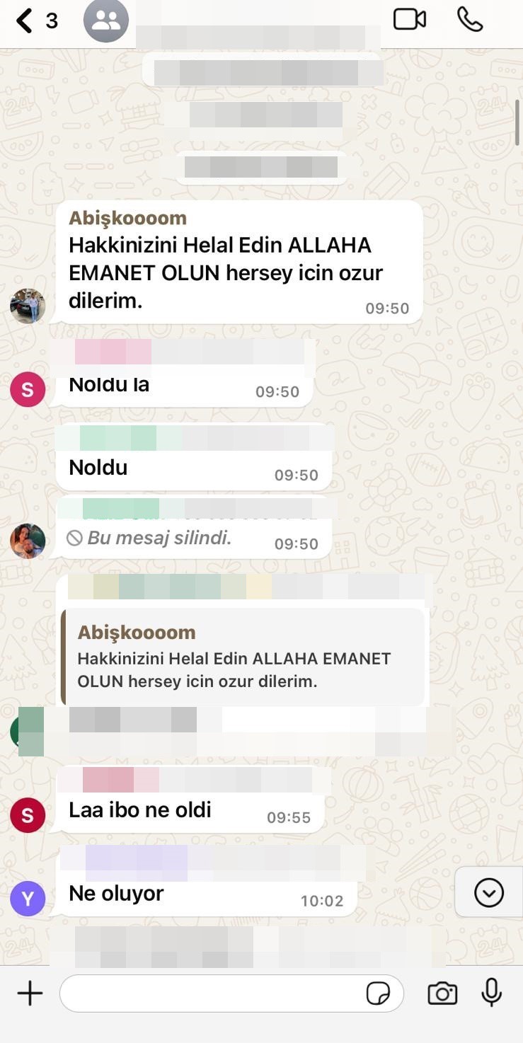 Peçeteye ‘Mezar taşımı yaptırmayın’ yazıp ortadan kaybolan gençten acı haber
