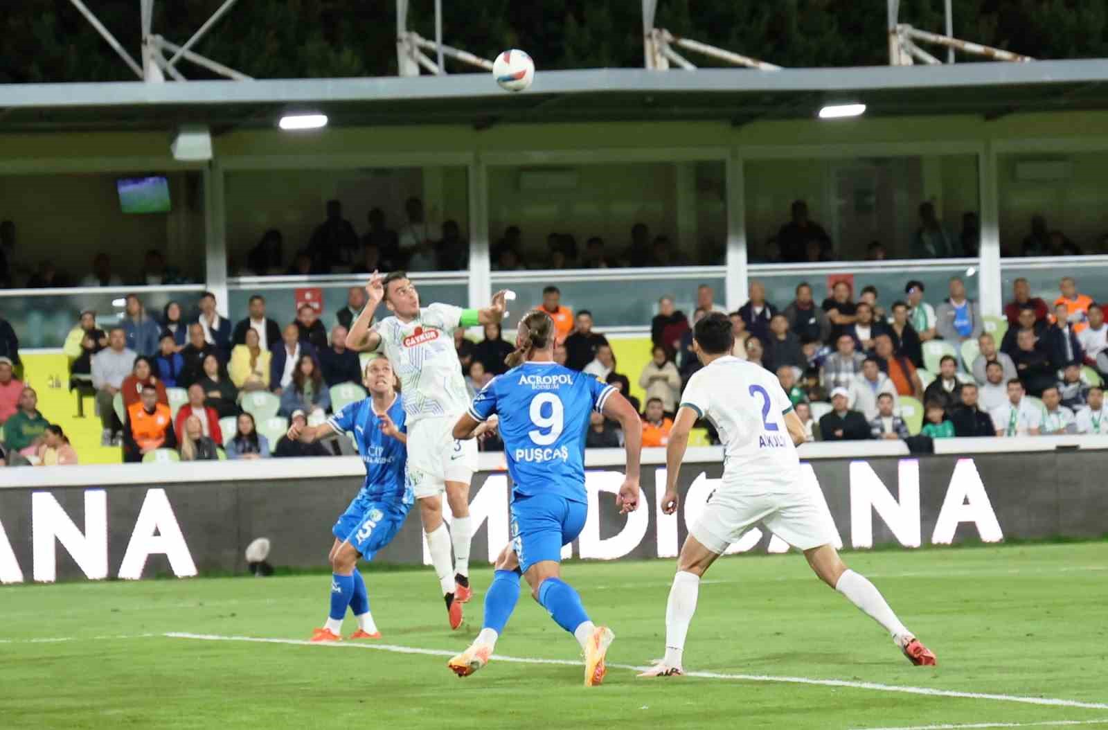 Trendyol Süper Lig: Bodrum FK: 0 - Çaykur Rizespor: 1
