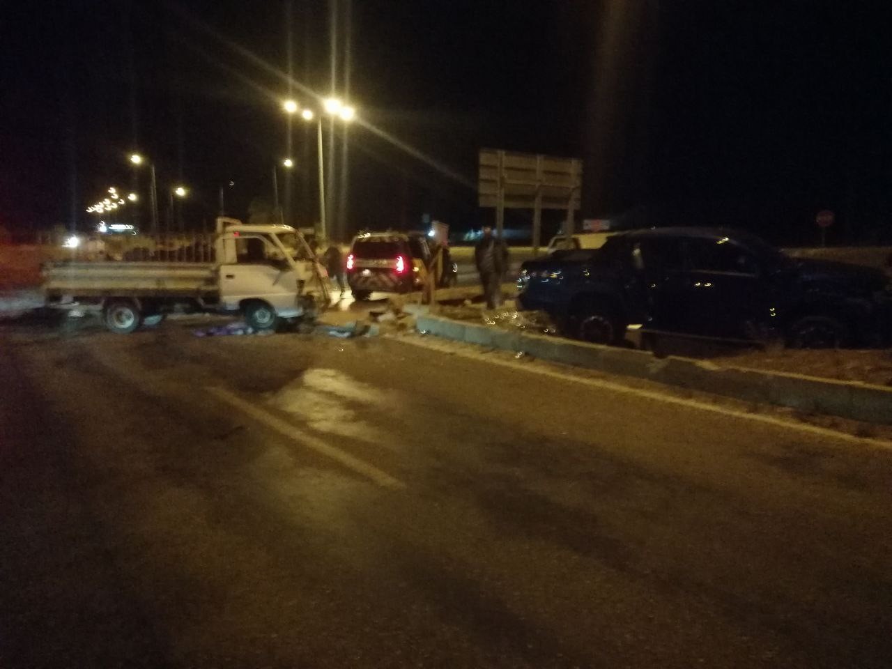 Isparta’da kamyonet ile hafif ticari araç çarpıştı: 1 yaralı
