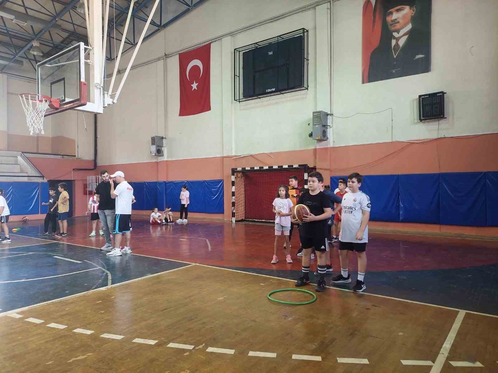 Geleceğin sporcuları antrenmanlarına başladı
