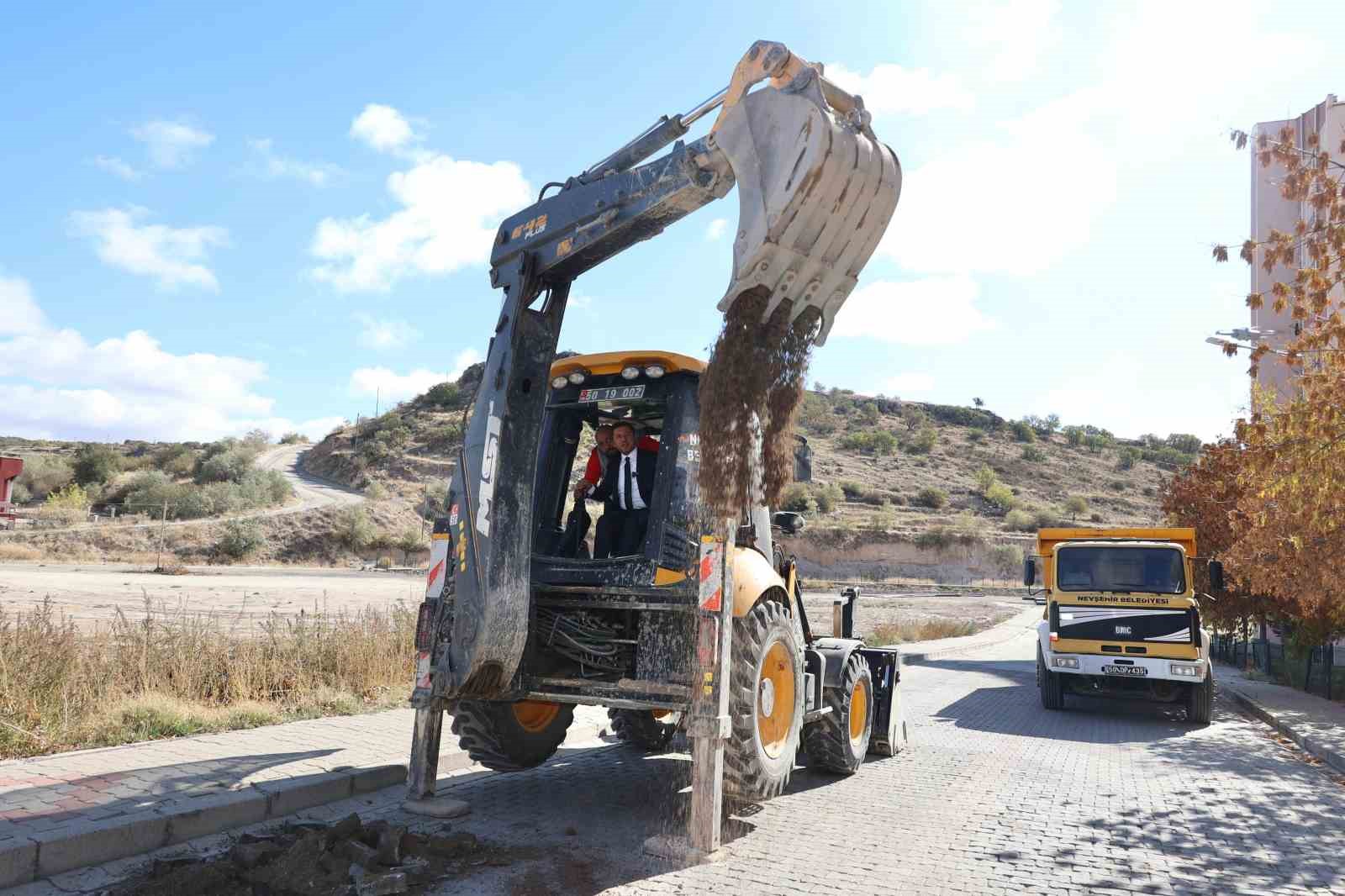 Nevşehir’de içme suyu hattı yenileniyor
