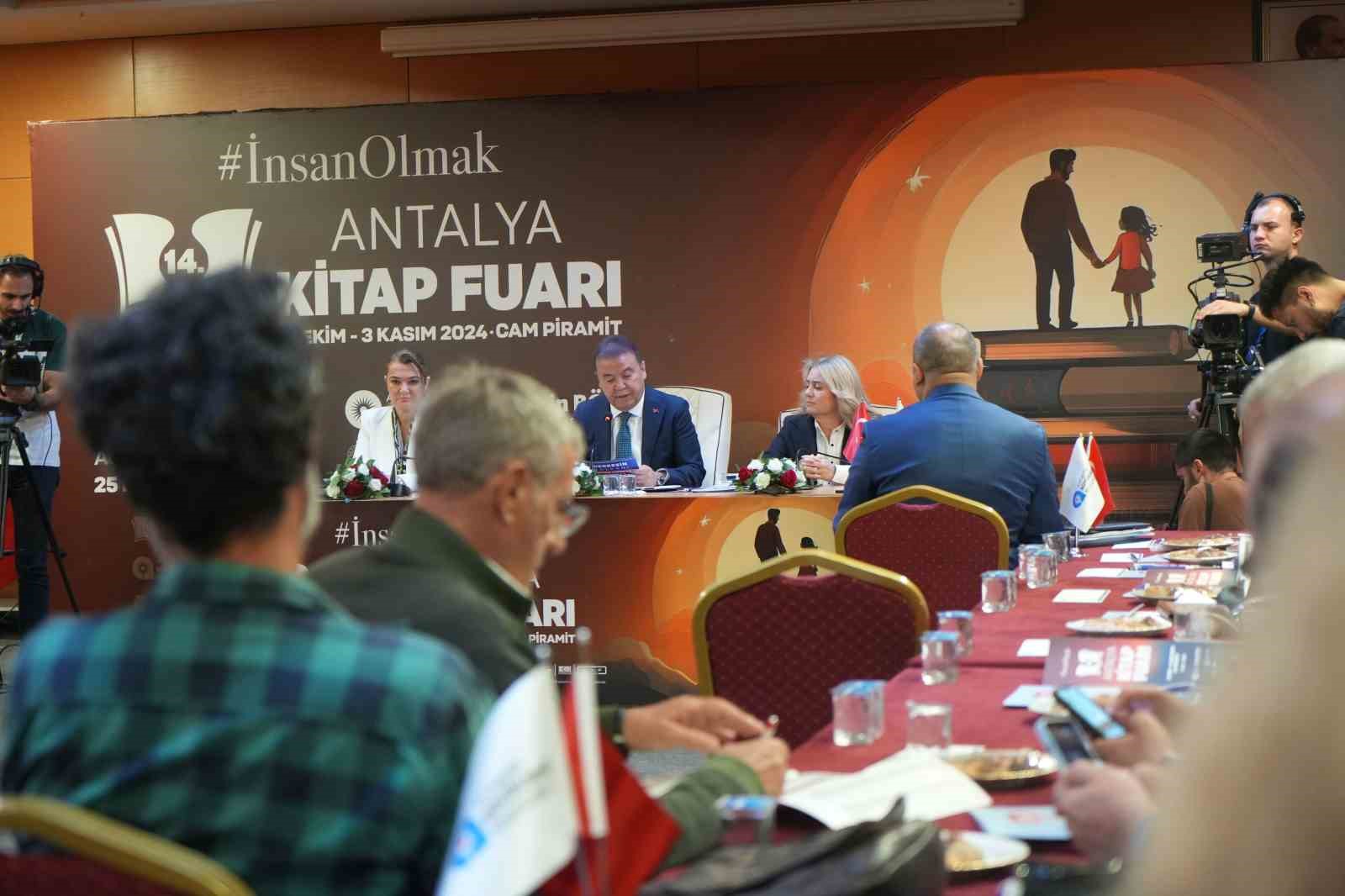 14. Antalya Kitap Fuarı başlıyor
