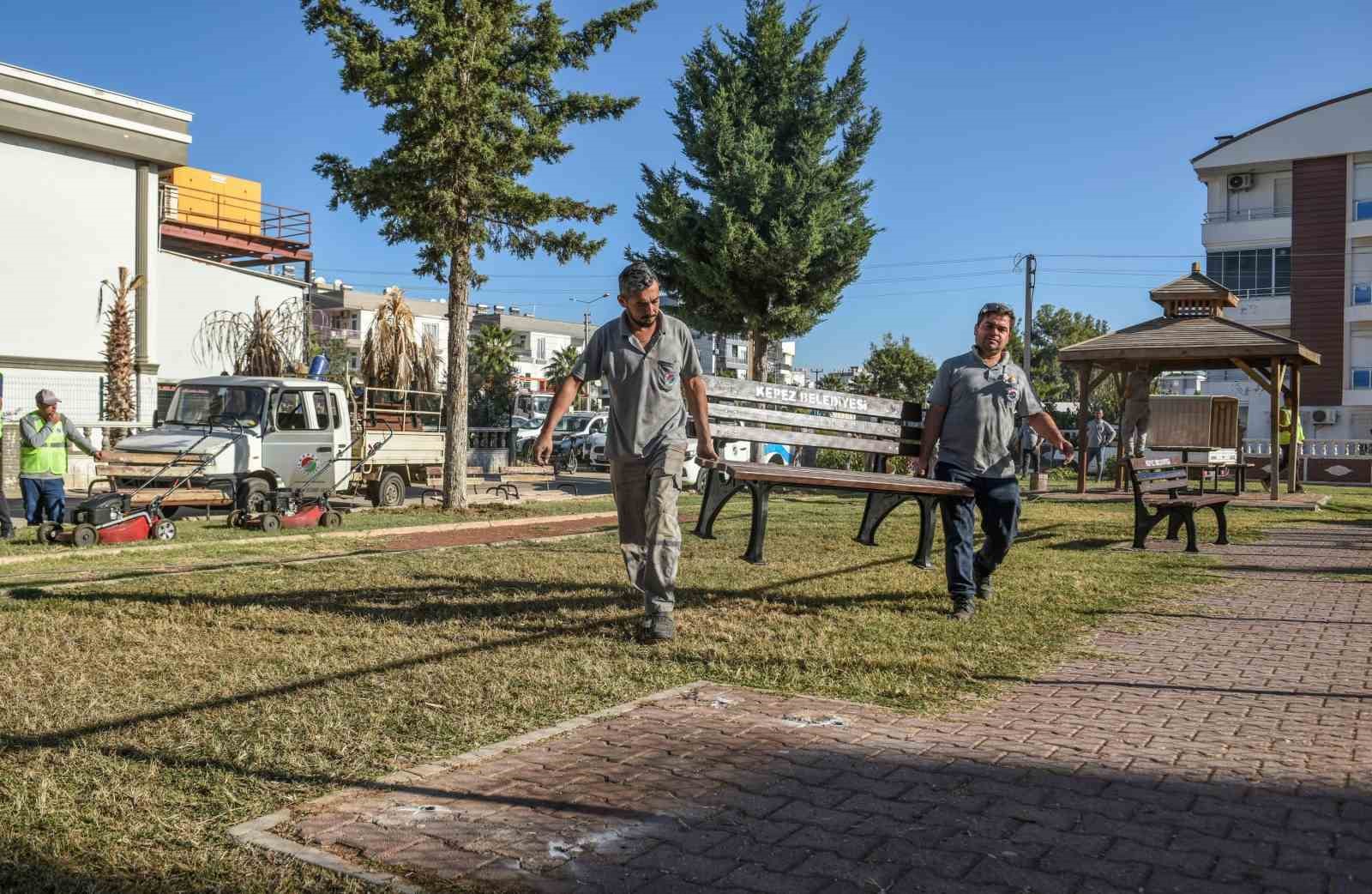 Kepez’den mahallelere aynı anda üç hizmet
