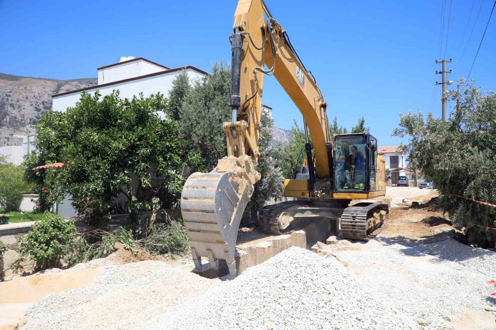 Ören’de kanalizasyonunun yüzde 74’ü tamamlandı
