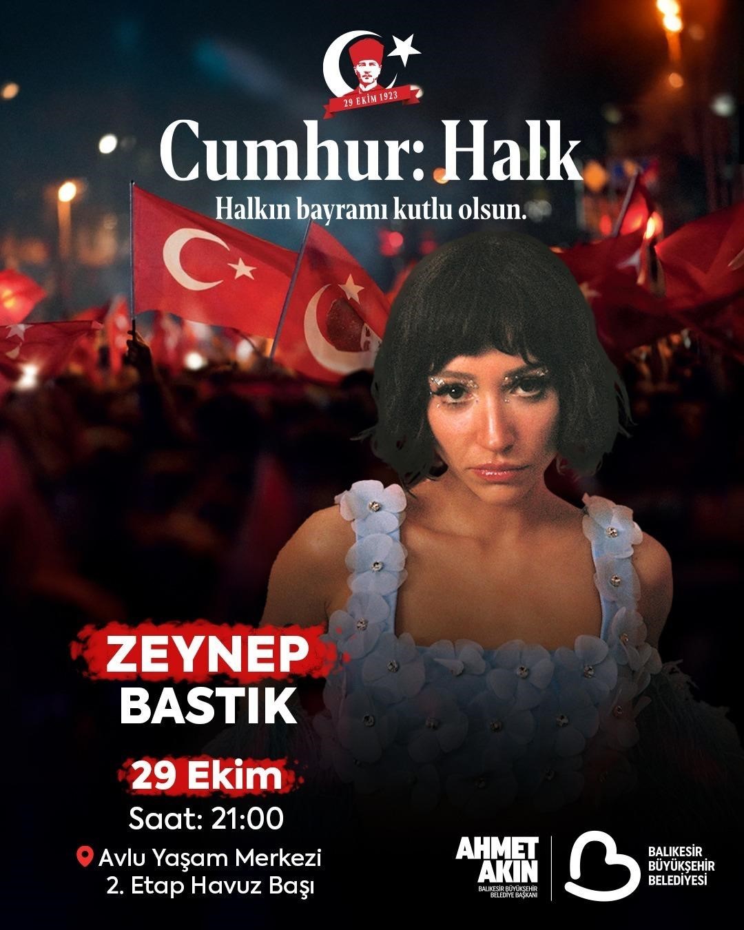 Balıkesir’de 4 gün 4 gece Cumhuriyet coşkusu yaşanacak
