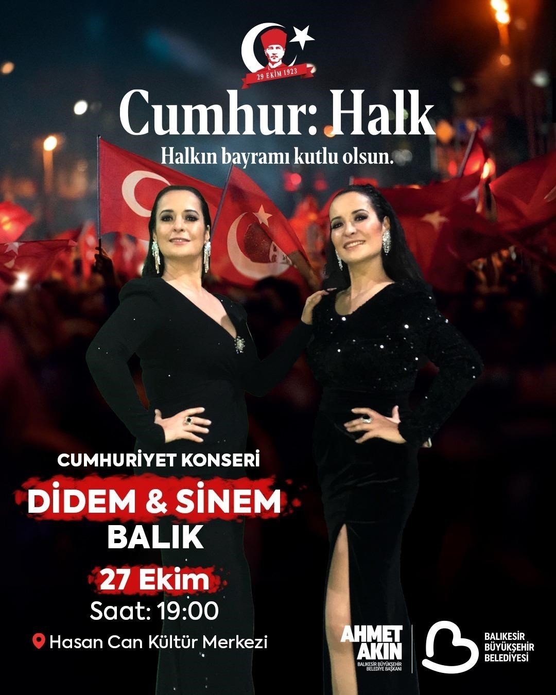 Balıkesir’de 4 gün 4 gece Cumhuriyet coşkusu yaşanacak
