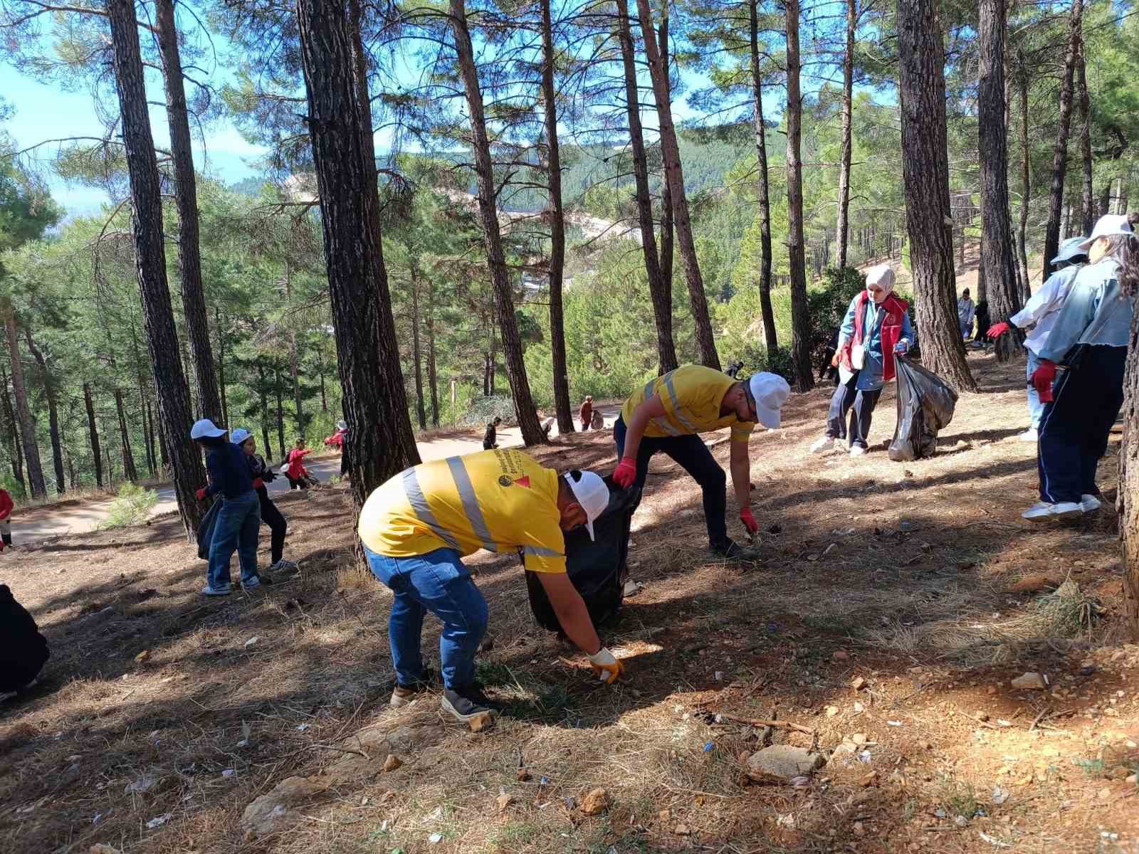 Kahramanmaraş’ta ormanlar temizleniyor
