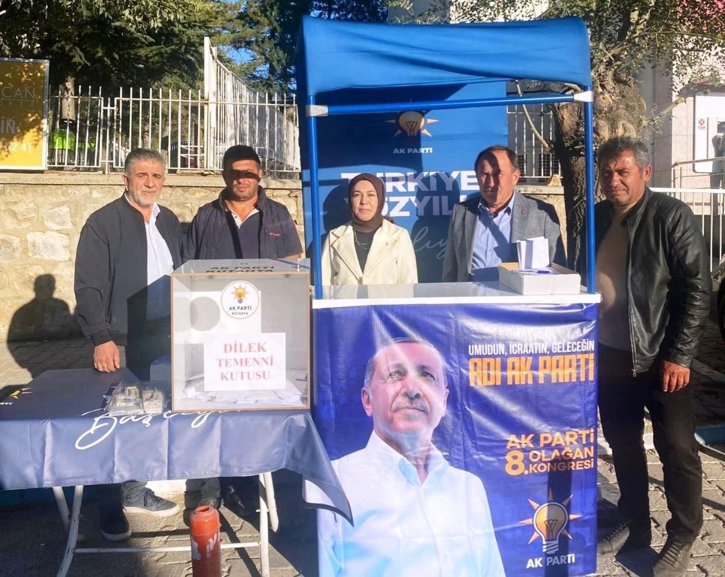 Kütahya’da Cumhurbaşkanına mektup gönderme stantlarına yoğun ilgi
