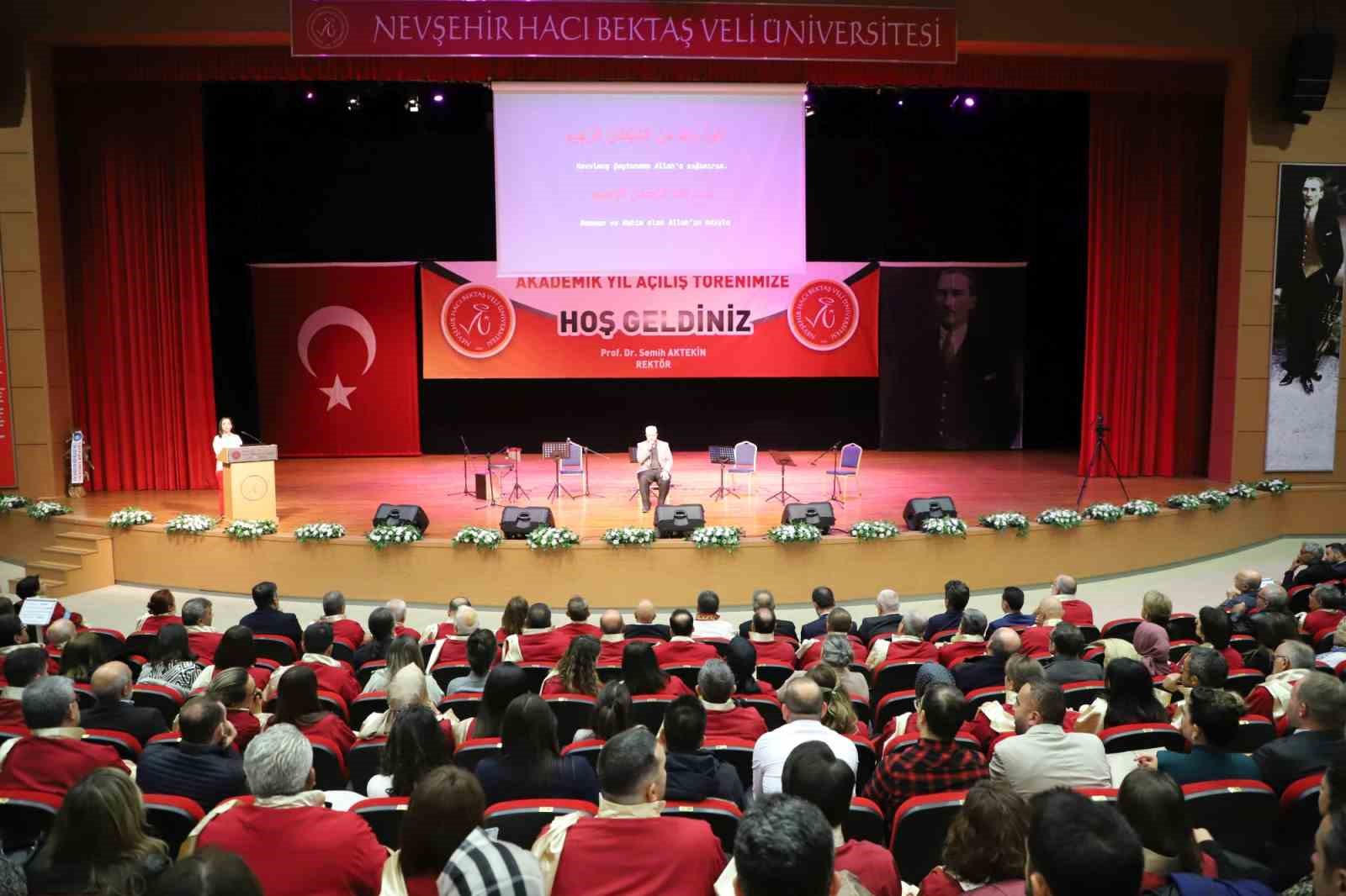 NEVÜ’de 2024-2025 Akademik yılı açılış töreni yapıldı
