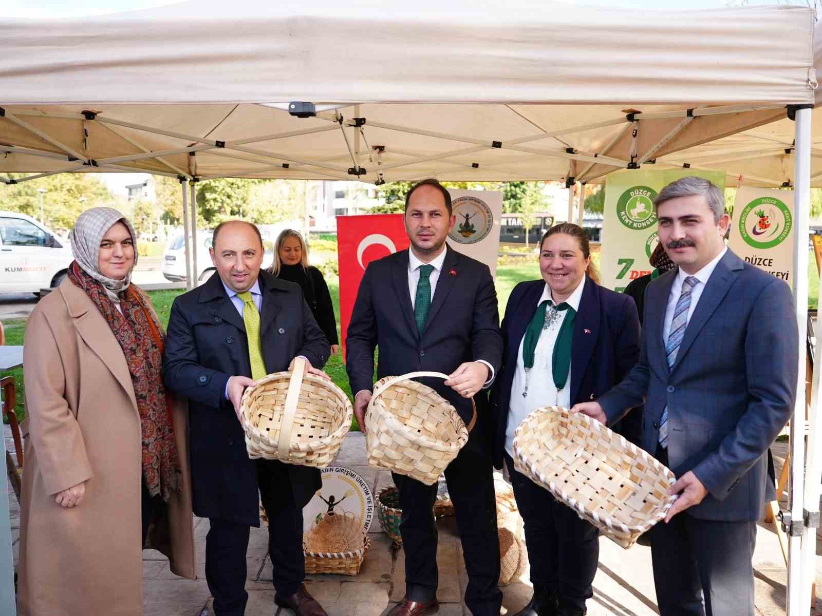 Düzce’de tarımın kalbi millet bahçesinde attı
