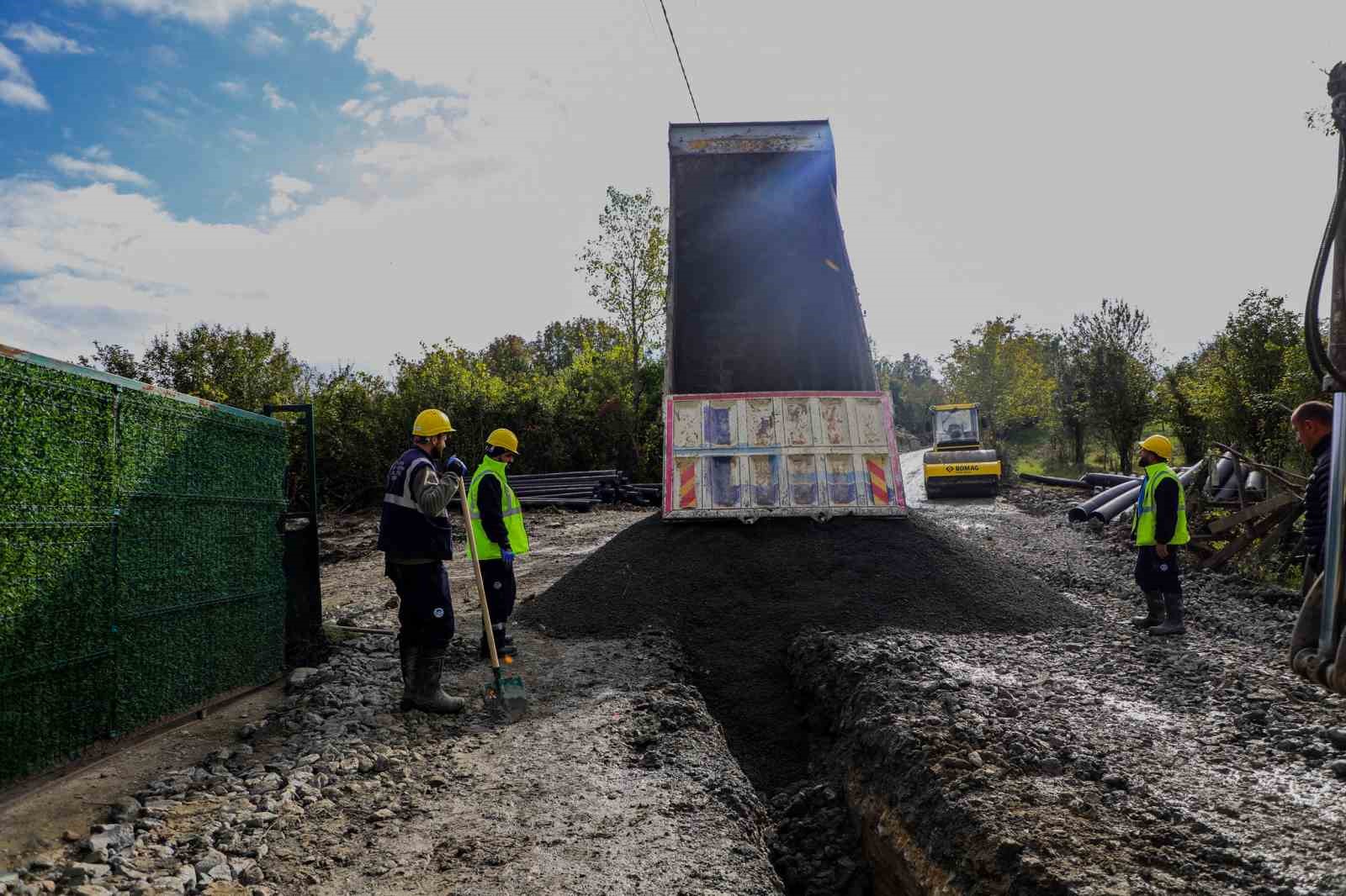 Sakarya’nın o mahallelerine bin 200 metrelik yeni atıksu hattı
