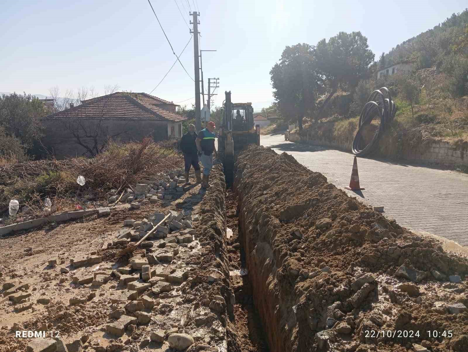 Kayapınar Mahallesine sağlıklı ve kesintisiz içme suyu hattı
