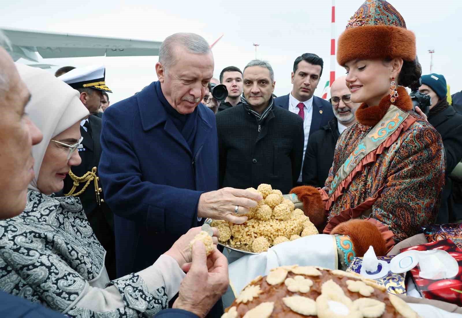 Cumhurbaşkanı Erdoğan, Tataristan’da
