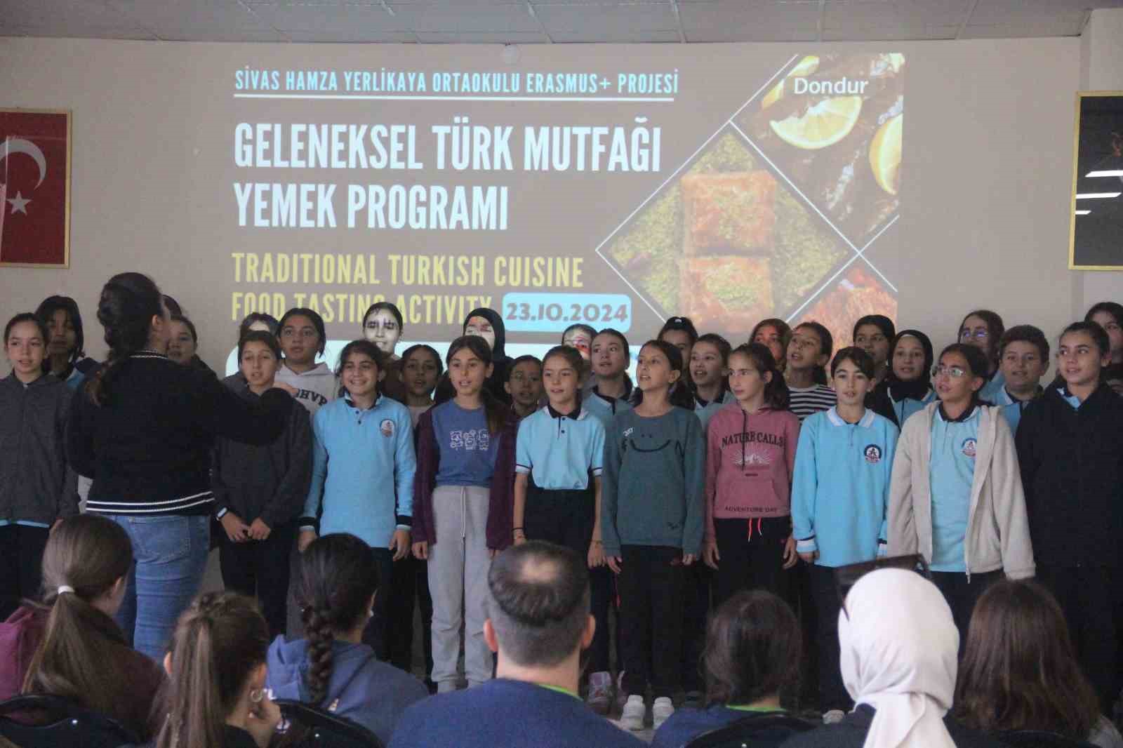 Yabancı öğrenci ve öğretmenler Sivas’ta Türk mutfağının lezzetlerini tattı
