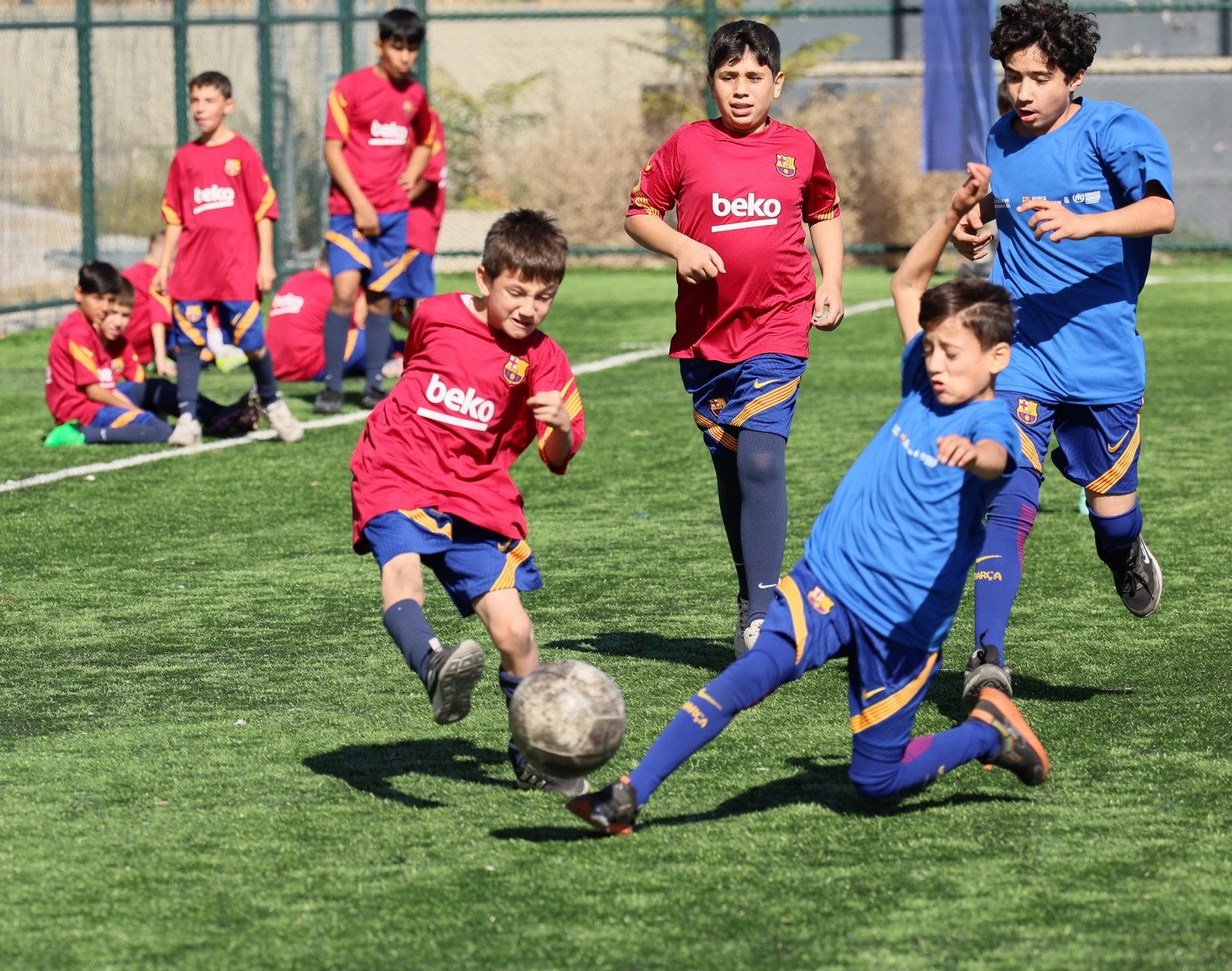 Manisa’da spor yoluyla kardeşliği pekiştirdiler
