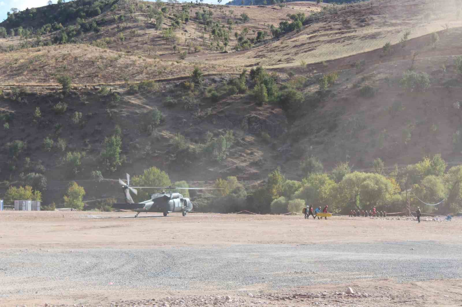 UMKE 30. Bölge Tatbikatı Siirt’te yapıldı
