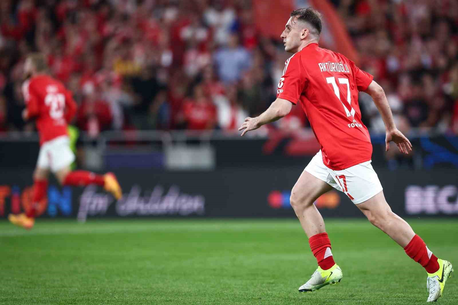 Kerem Aktürkoğlu’nun golü Benfica’ya yetmedi
