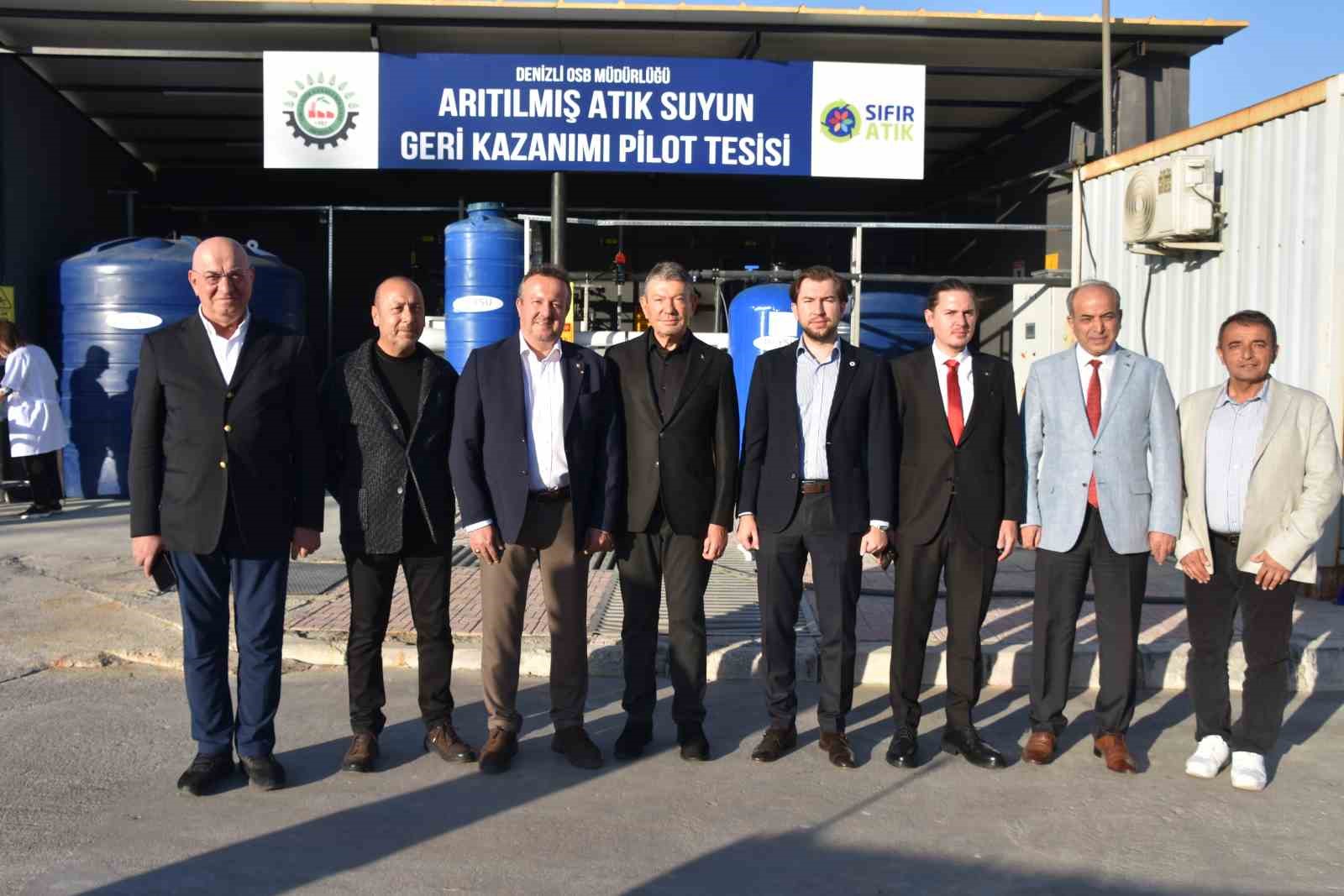 Denizli OSB’de arıtılan atıksuyun yüzde 90’ı geri kazanılacak
