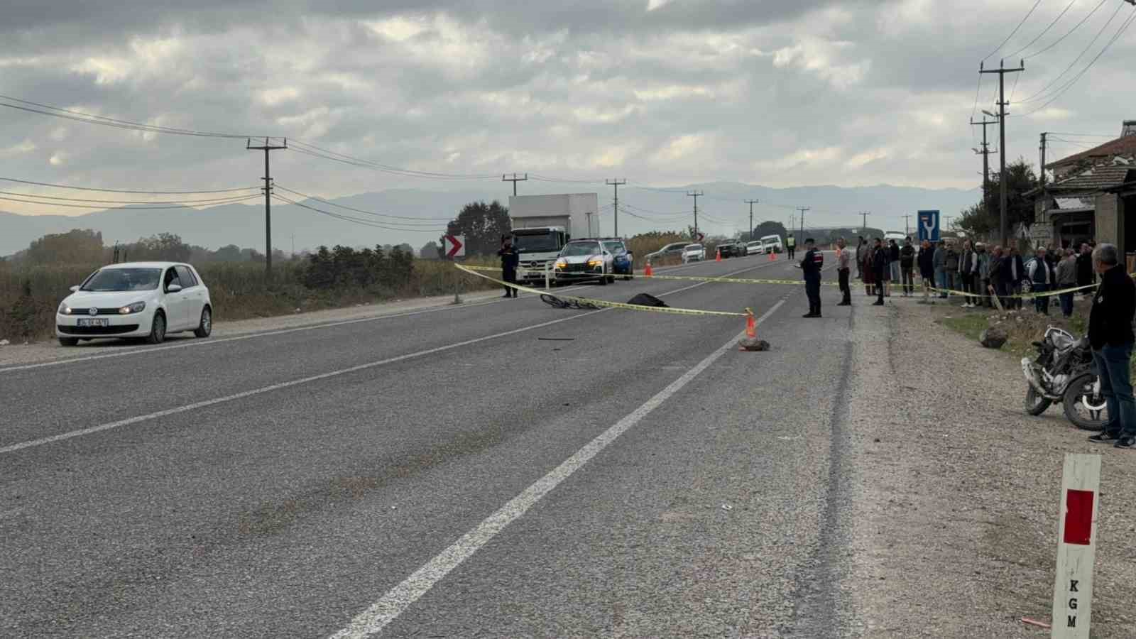 Gönen’de trafik kazasında bisiklet sürücüsü hayatını kaybetti
