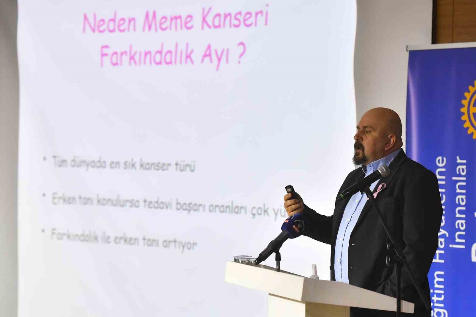 Keçiören’de kadınlar, meme kanserine karşı bilinçlendi
