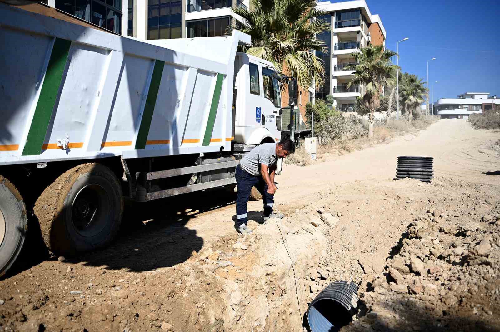 Kuşadası Belediyesi kenti kış mevsimine hazırlıyor
