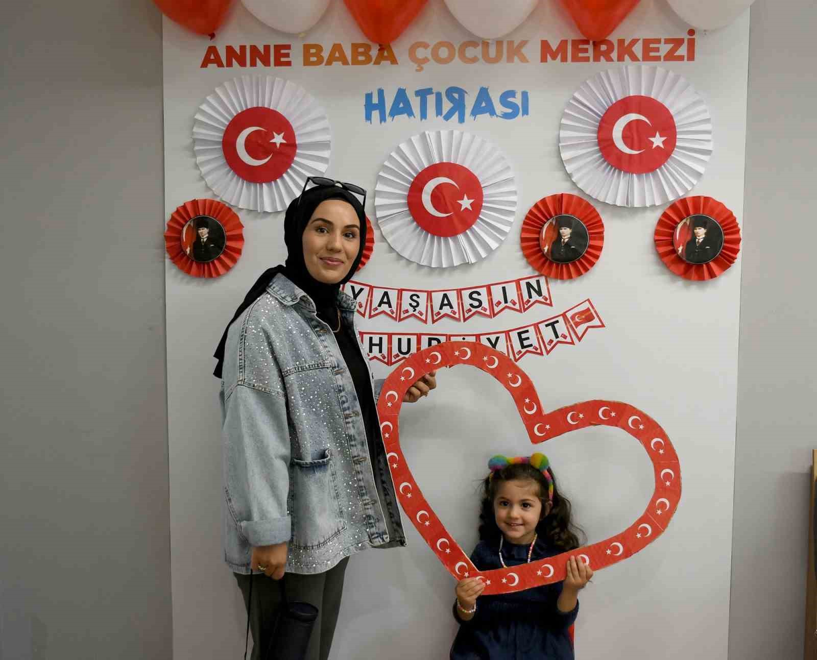 Anne Baba Çocuk Merkezi’nde minikler, ilk mezuniyet sevinci yaşadı
