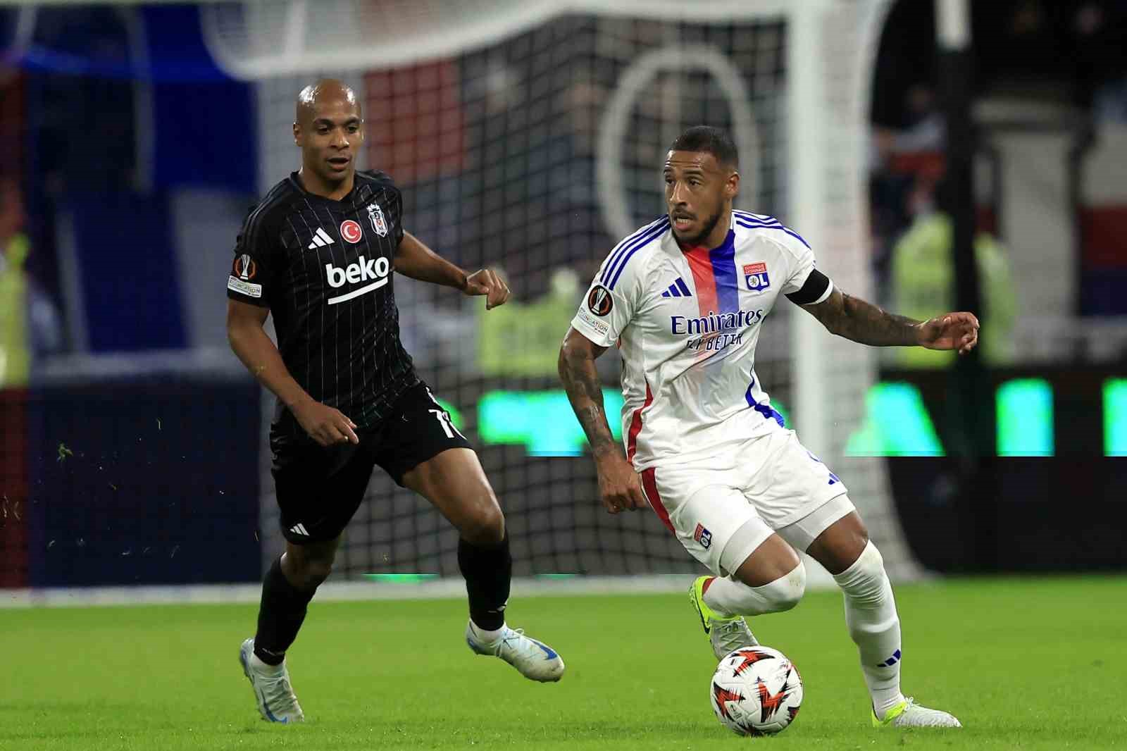 UEFA Avrupa Ligi: Lyon: 0 - Beşiktaş: 0 (İlk yarı)
