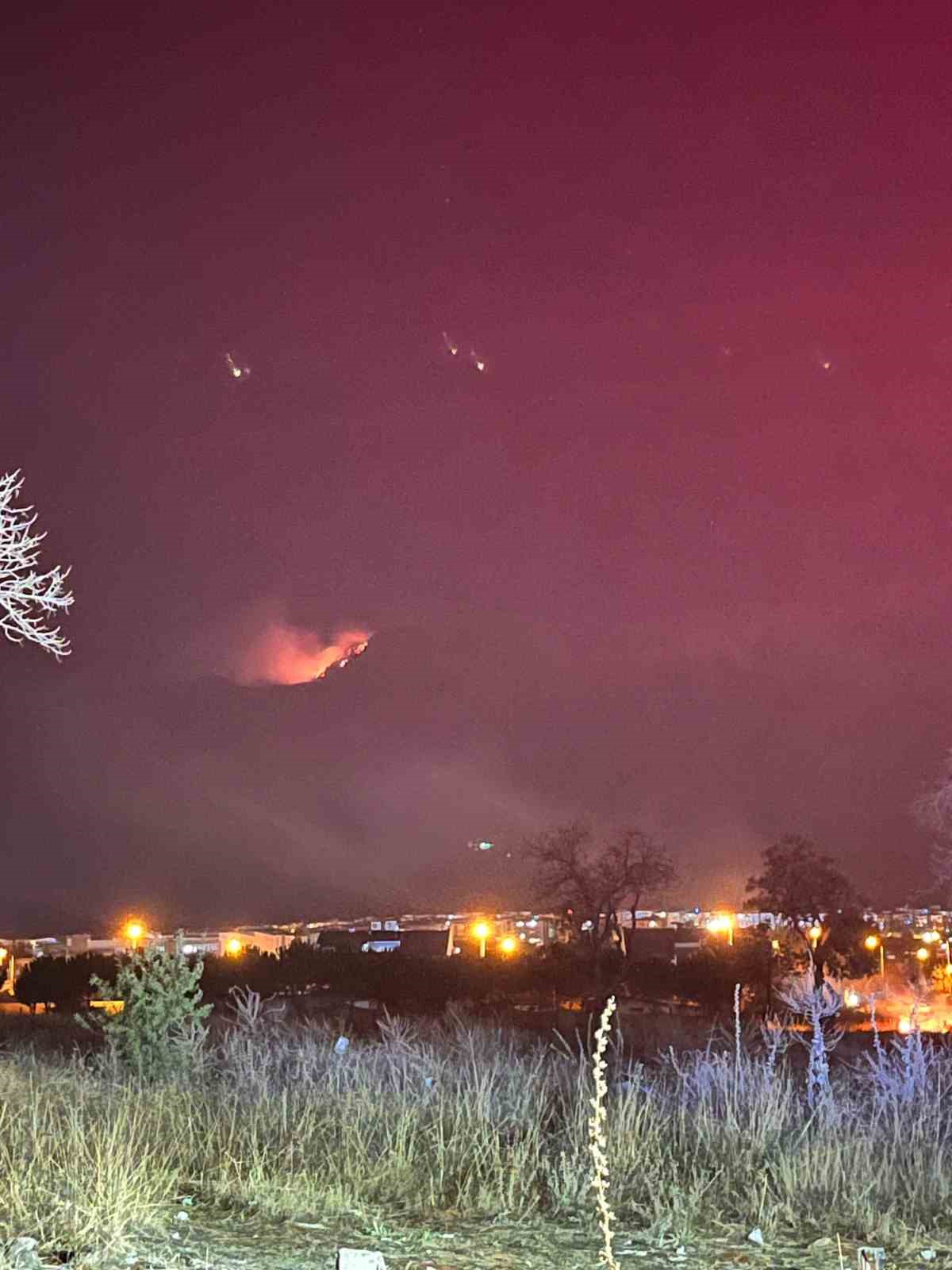 Denizli’deki orman yangınına 19. saattir müdahale ediliyor
