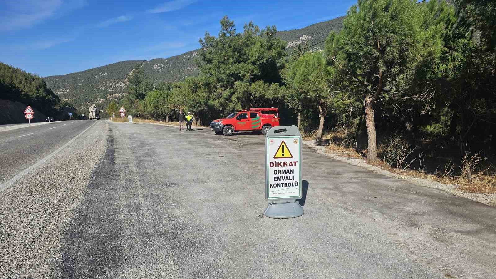 Denizli’de orman suçlarına karşı denetimler sıkılaştırıldı
