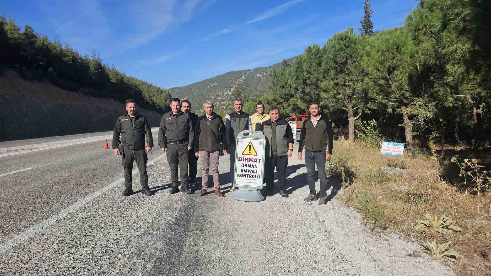 Denizli’de orman suçlarına karşı denetimler sıkılaştırıldı
