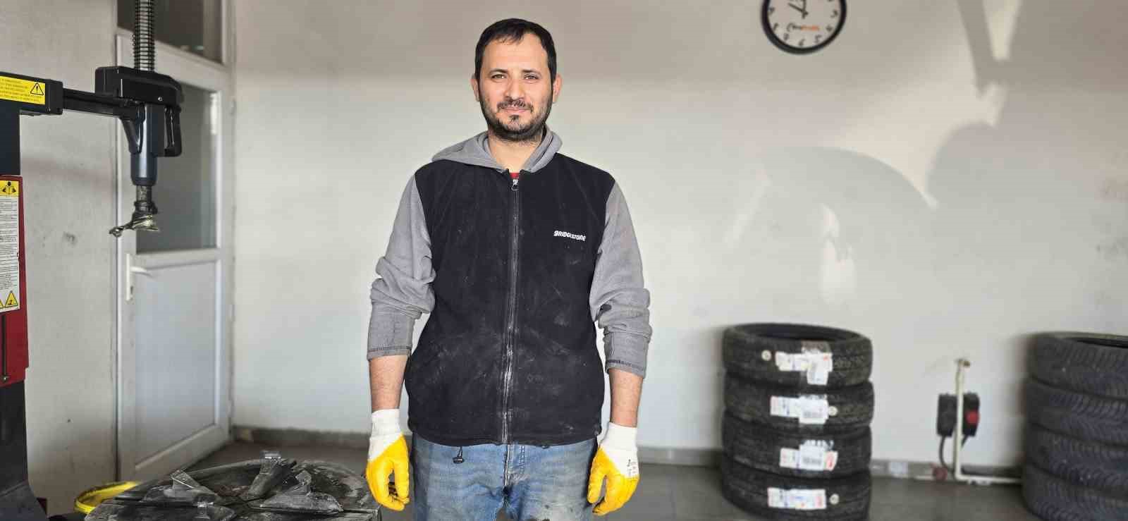 Hasar görmüş araç lastiklerine dikkat
