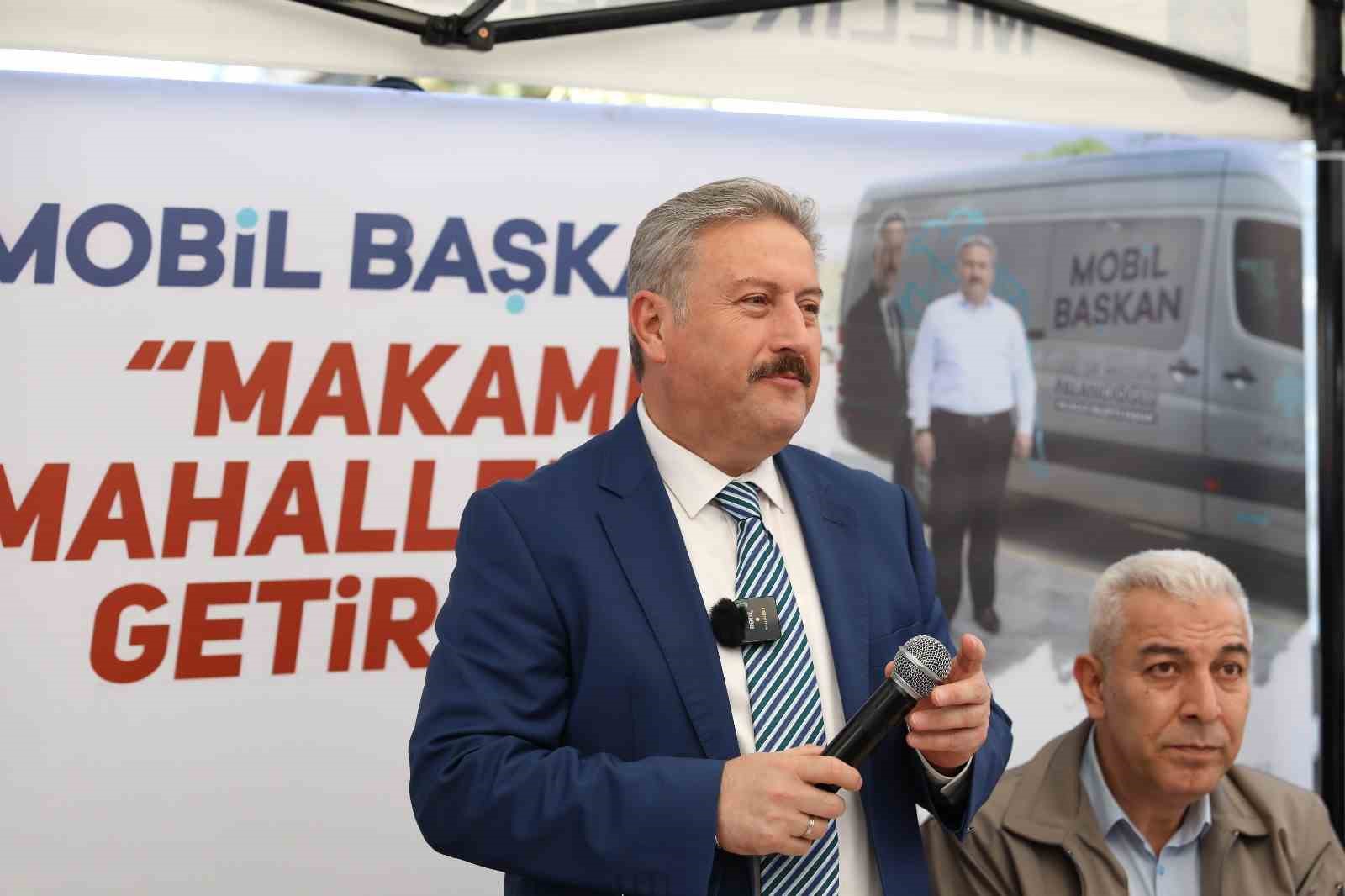 Mobil Başkan Tınaztepe’de ilgiyle karşılandı
