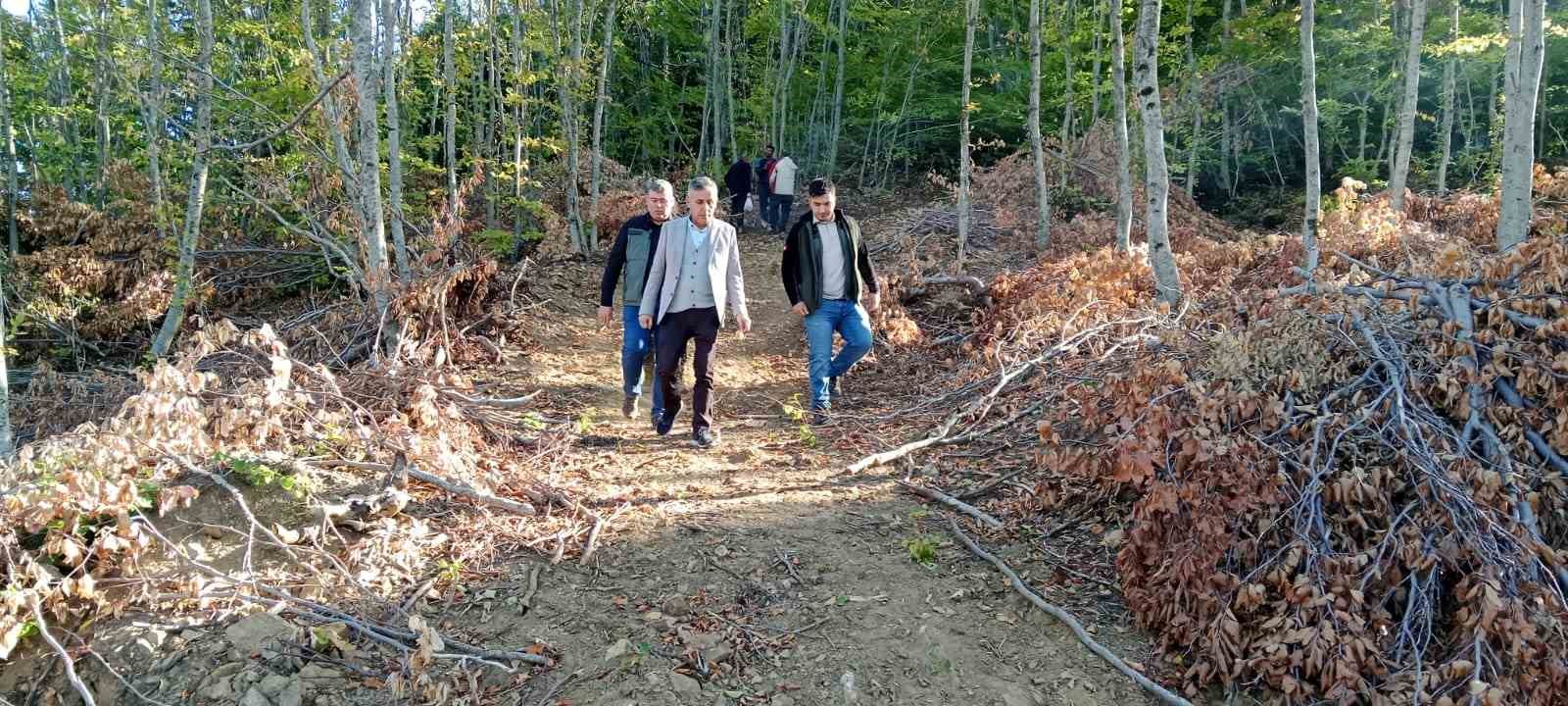 Orman Bölge Müdürü Dingil, Kütahya, Emet ve Simav’da incelemelerde bulundu
