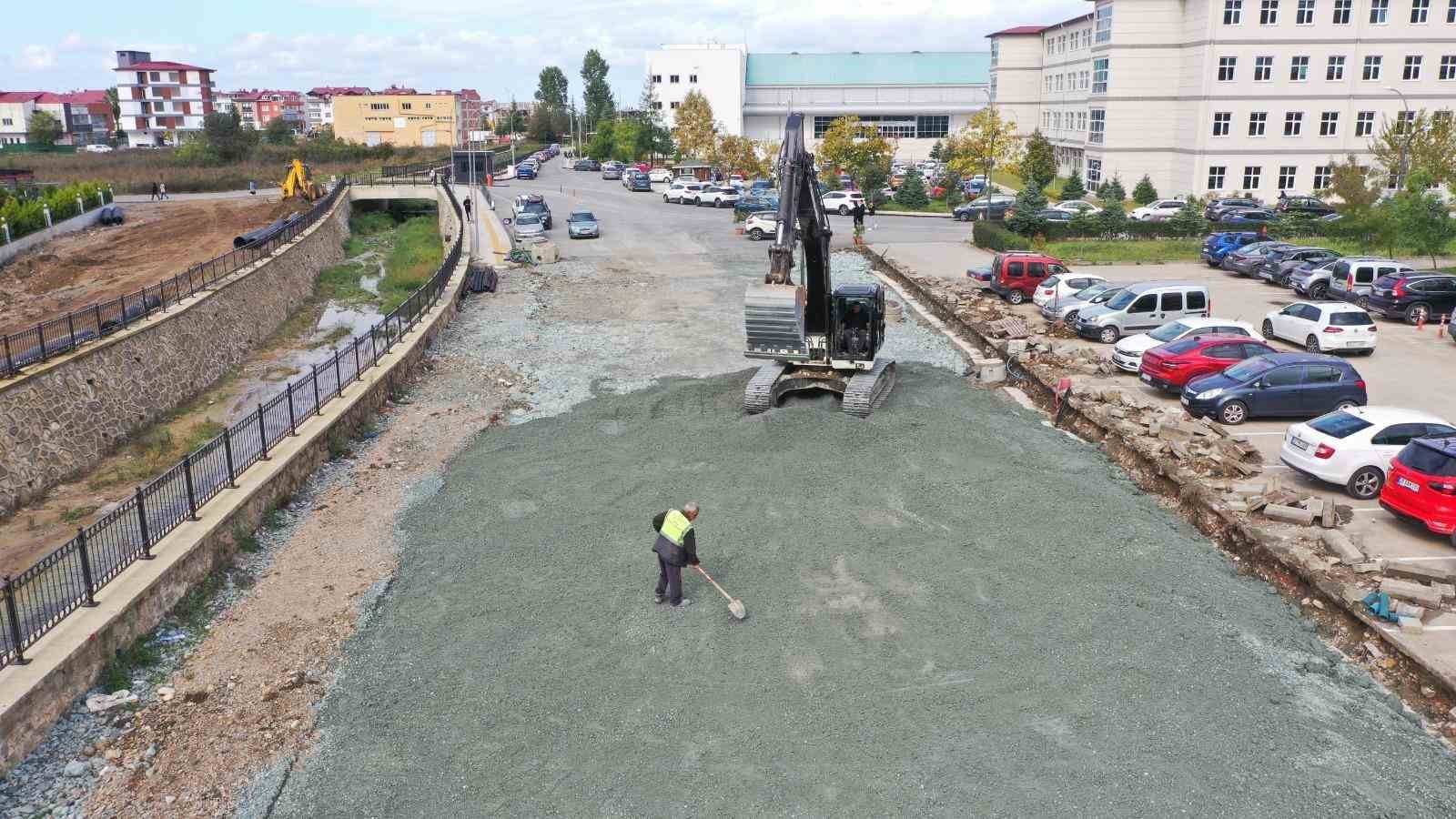 Ordu Şehir Hastanesi’ne ulaşım sağlayacak yol güzergahlarında çalışmalar başlatıldı
