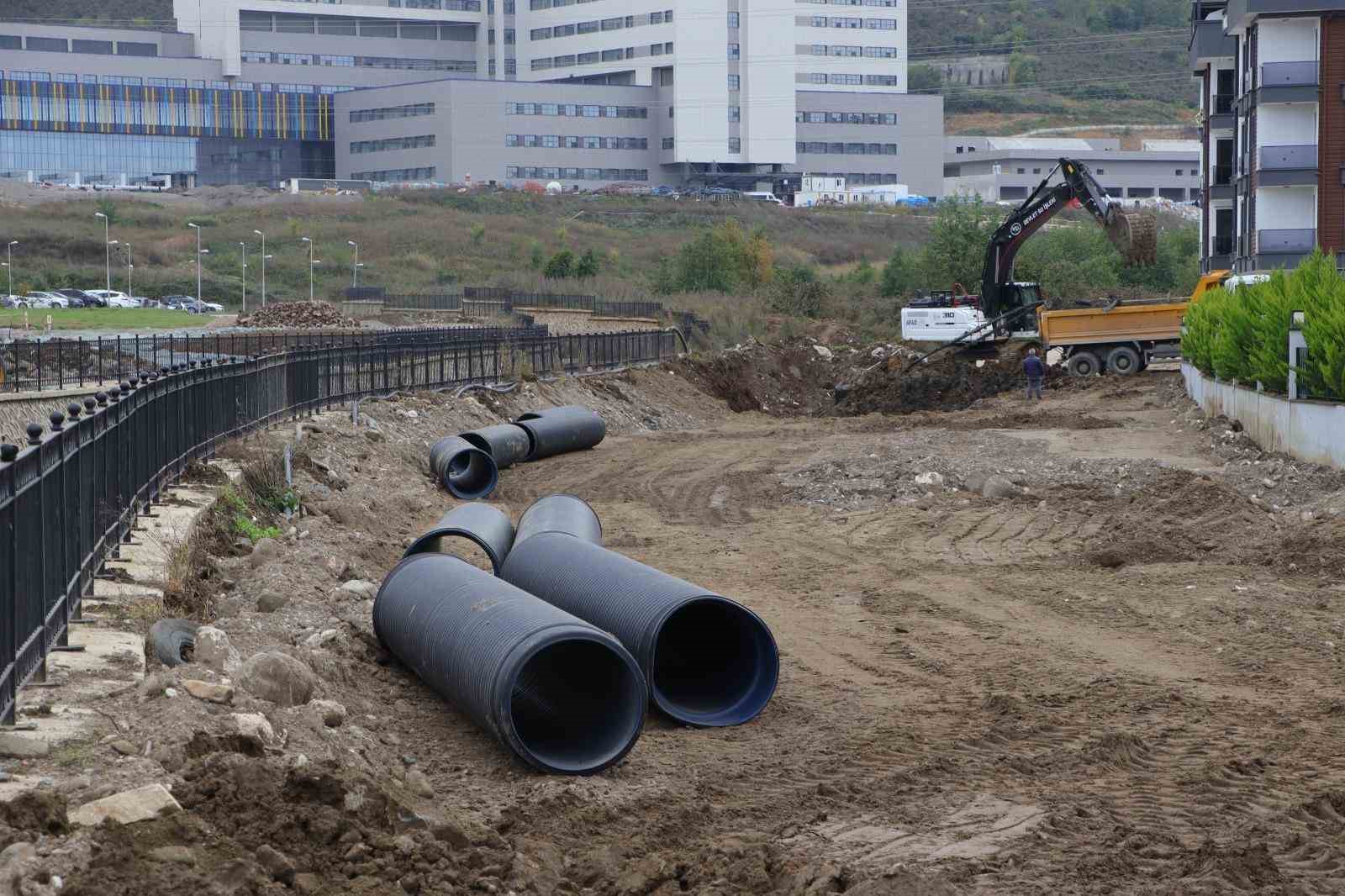 Ordu Şehir Hastanesi’ne ulaşım sağlayacak yol güzergahlarında çalışmalar başlatıldı
