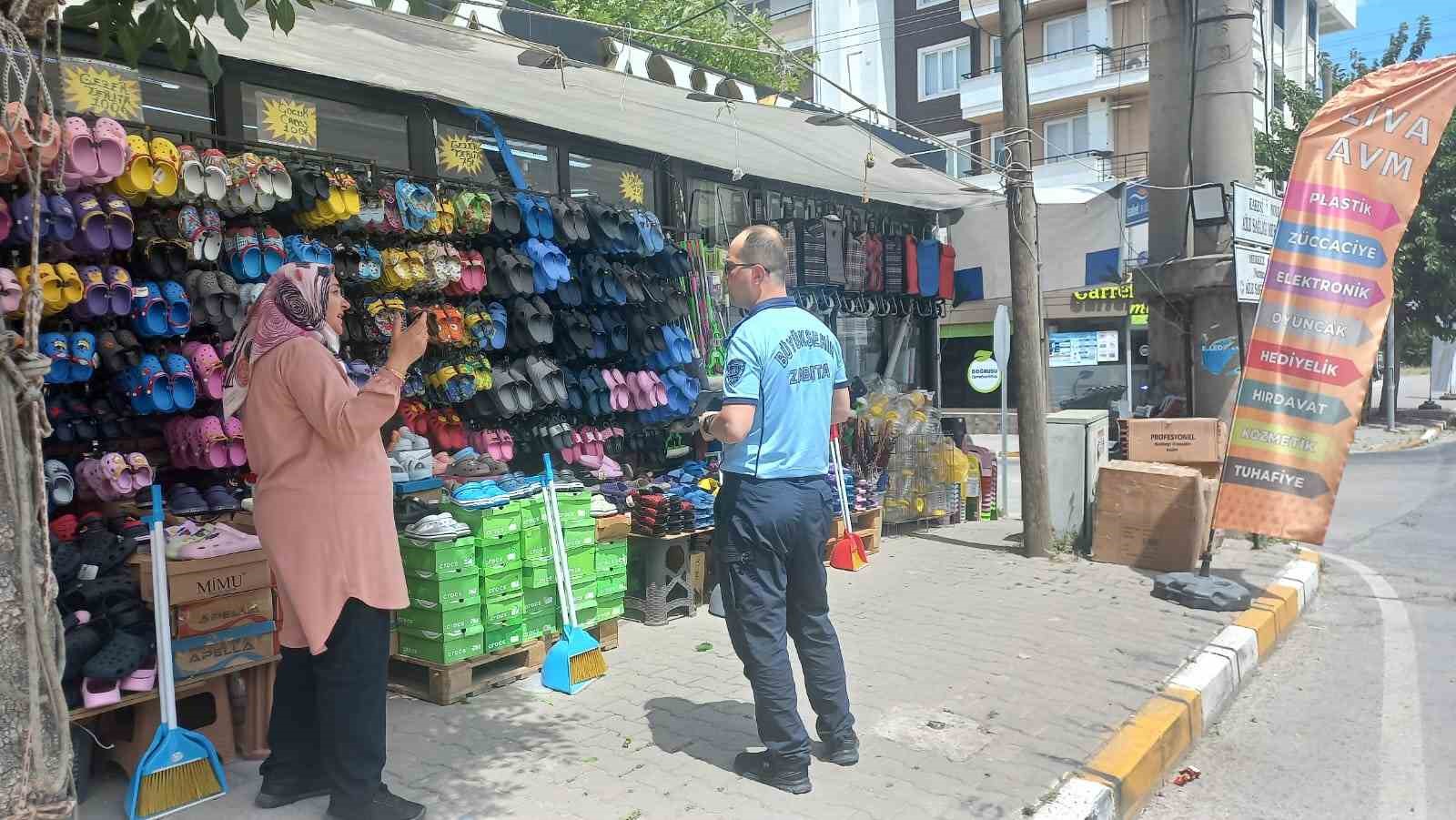 Balıkesir’de vatandaşın ihbarına zabıtadan anında müdahale
