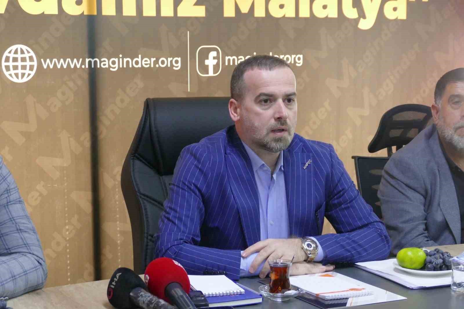 MHP ve MAGİNDER’den Malatya için dayanışma çağrısı
