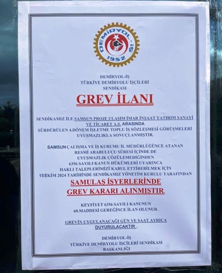 İmzalar atıldı, SAMULAŞ’ta grev sona erdi
