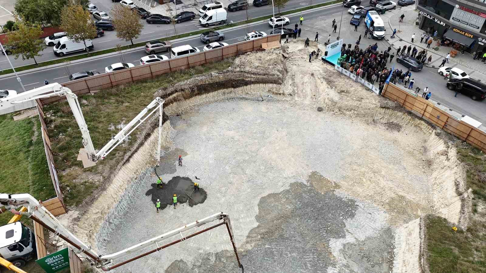 Arnavutköy’de Namazgah Camii’nin temeli atıldı
