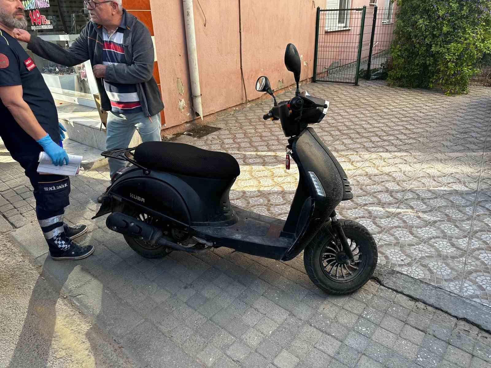 Milas’ta motosikletin çarptığı çocuk yaralandı
