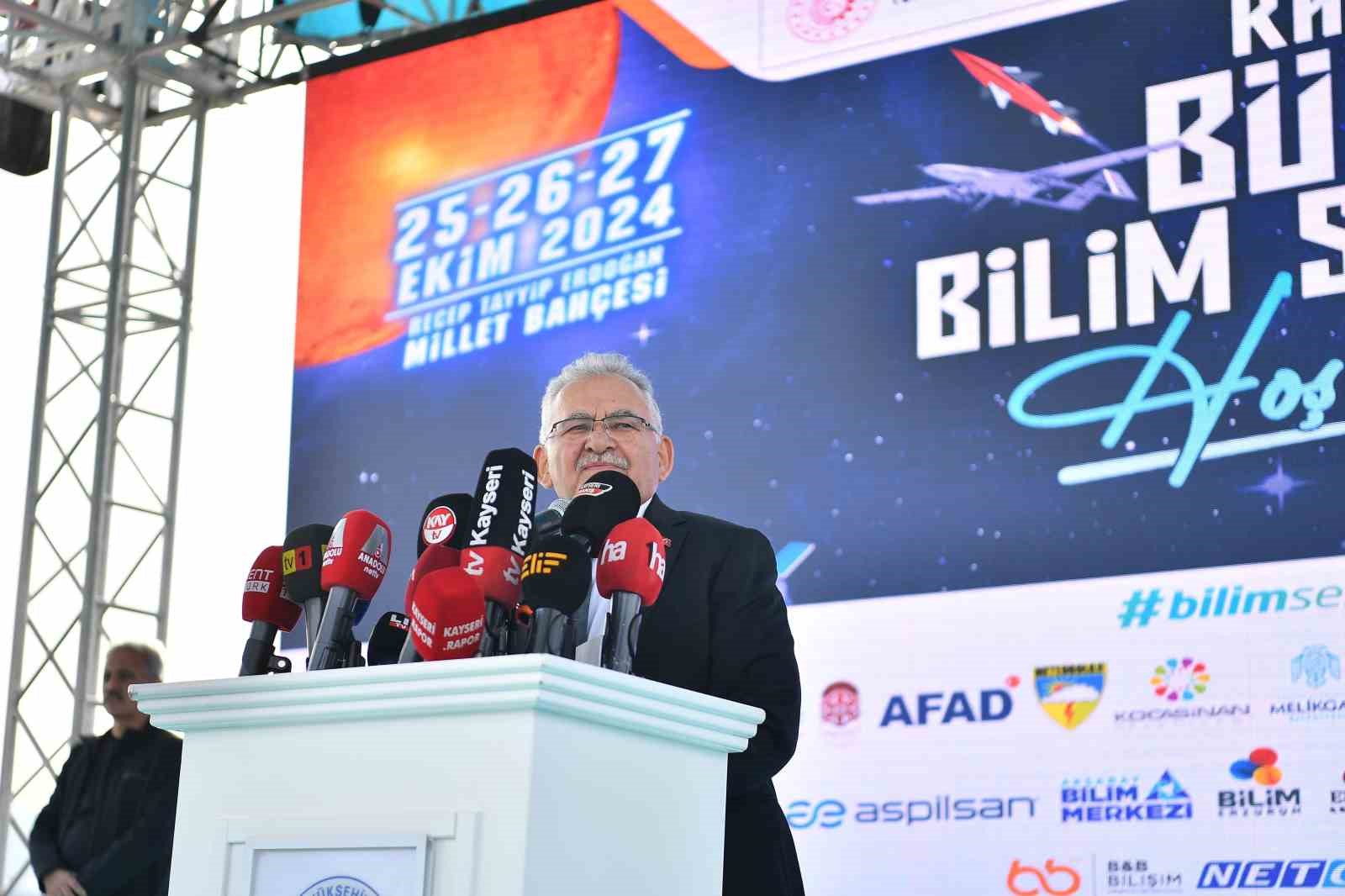 Kayseri 6’ncı Bilim Şenliği kapılarını açtı
