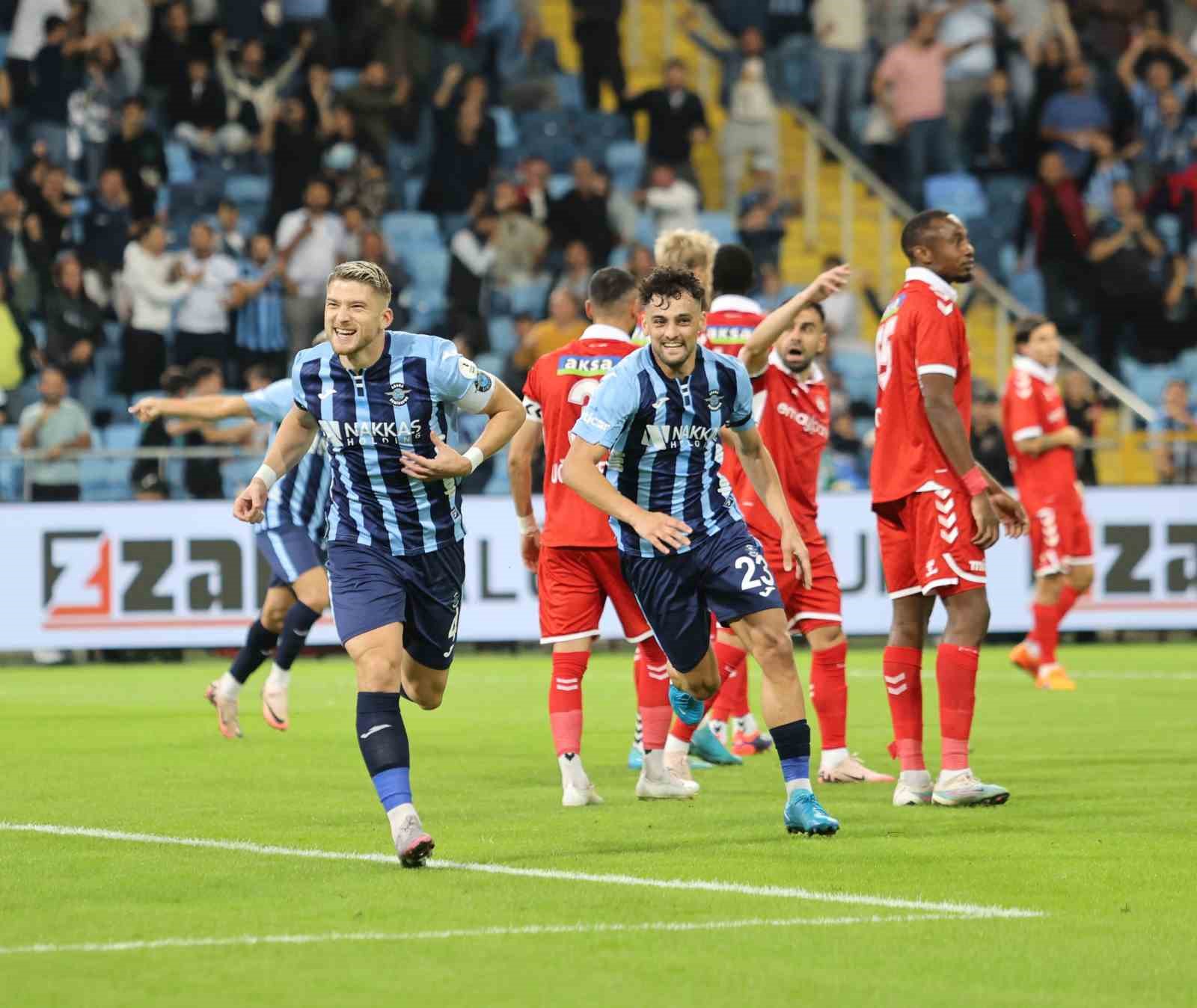 Trendyol Süper Lig: Adana Demirspor: 2 - Sivasspor: 1 (İlk yarı)
