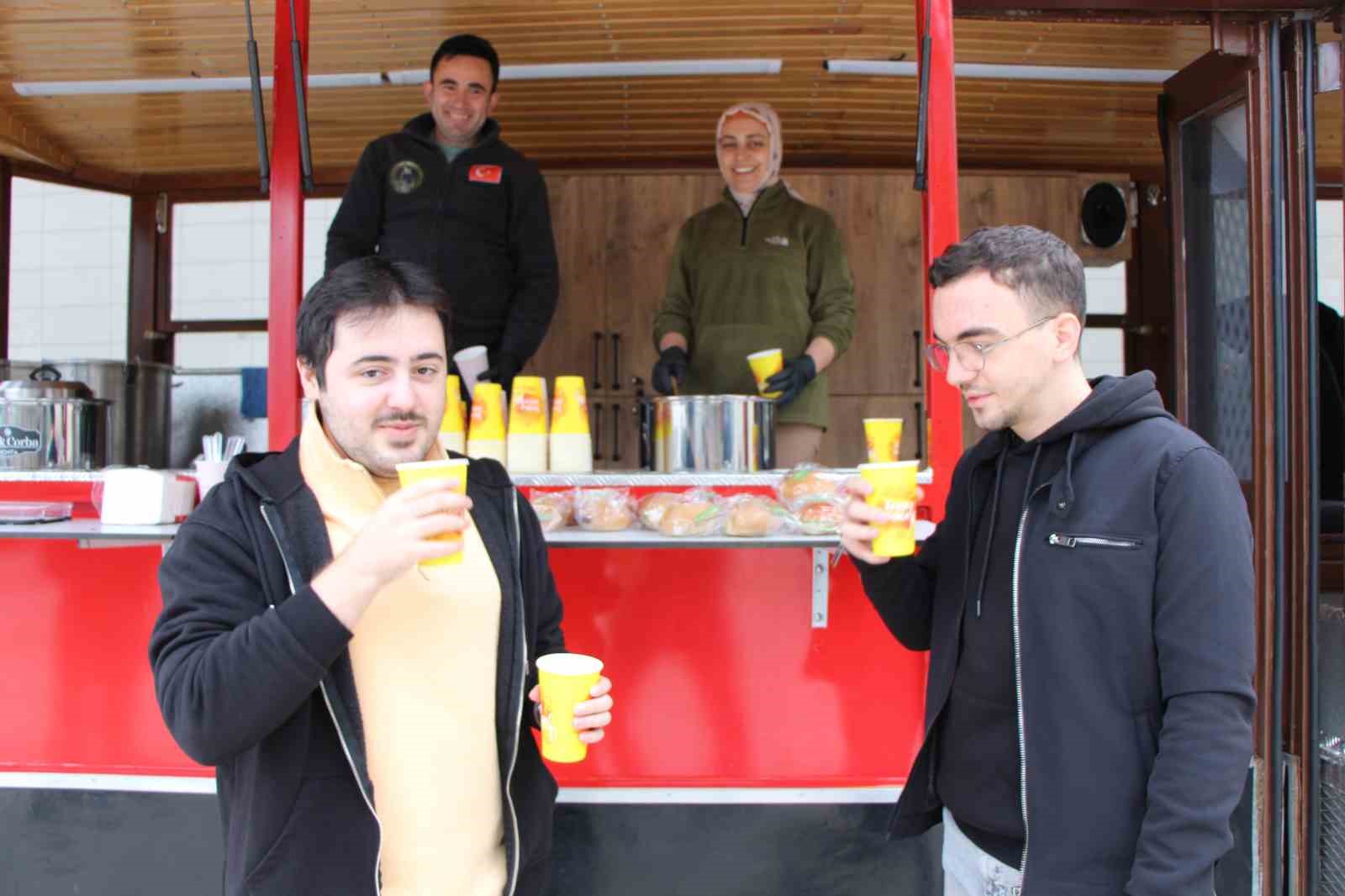 Nostaljik tramvay ‘Çorbabüs’ oldu
