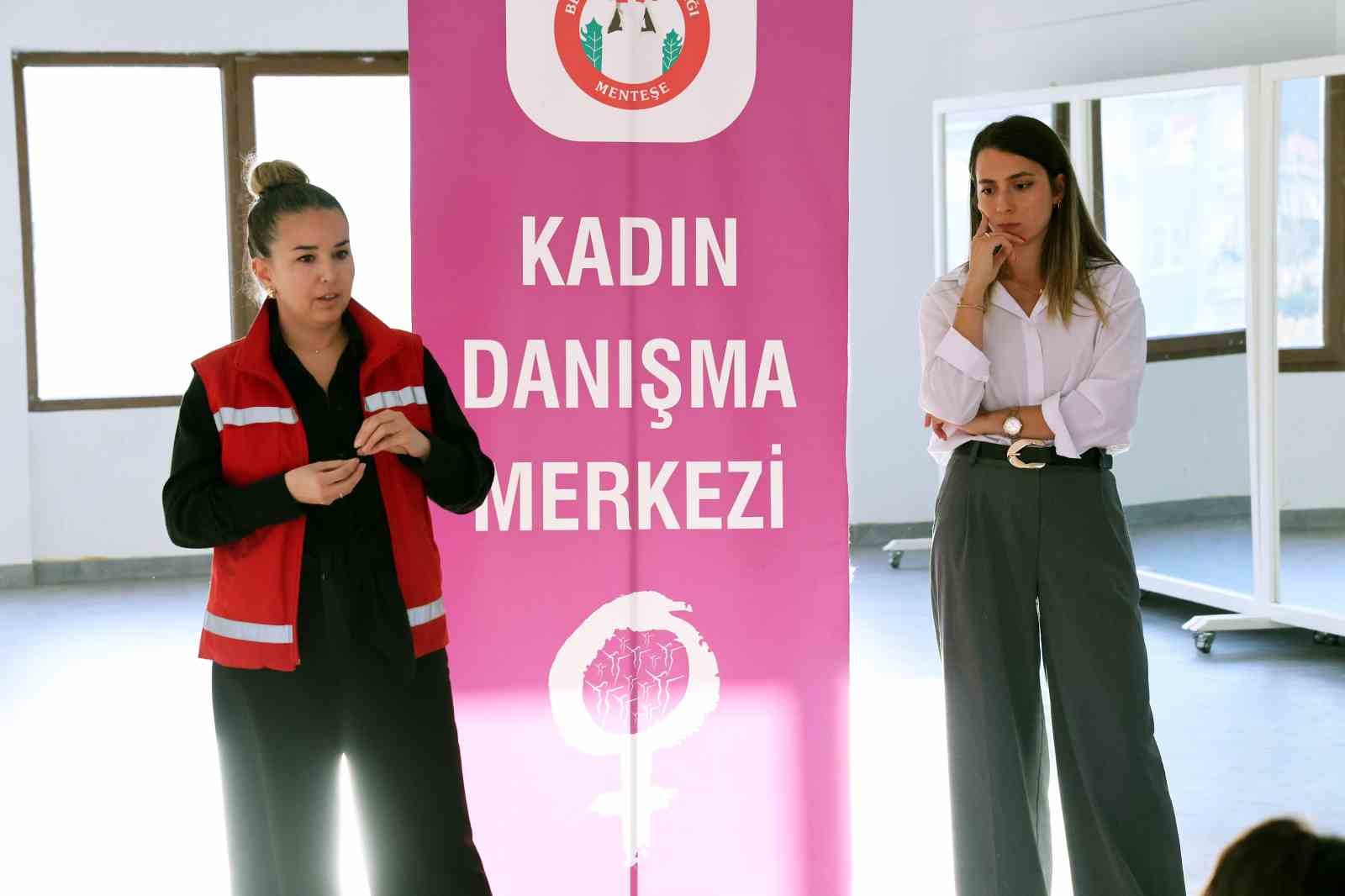 Muğlalı kadınlar şiddete karşı savunma eğitimi alıyor
