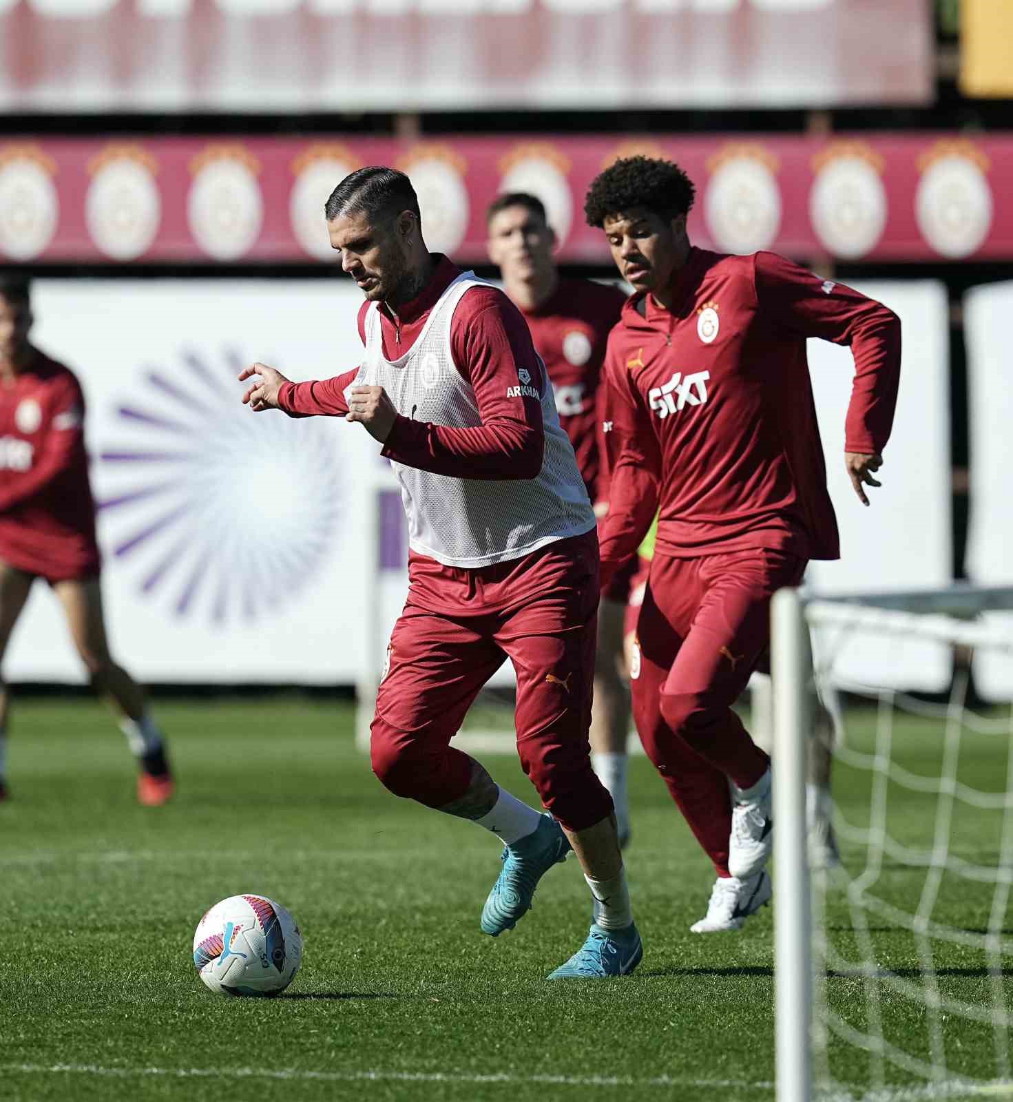 Galatasaray, Beşiktaş derbisi hazırlıklarını sürdürdü
