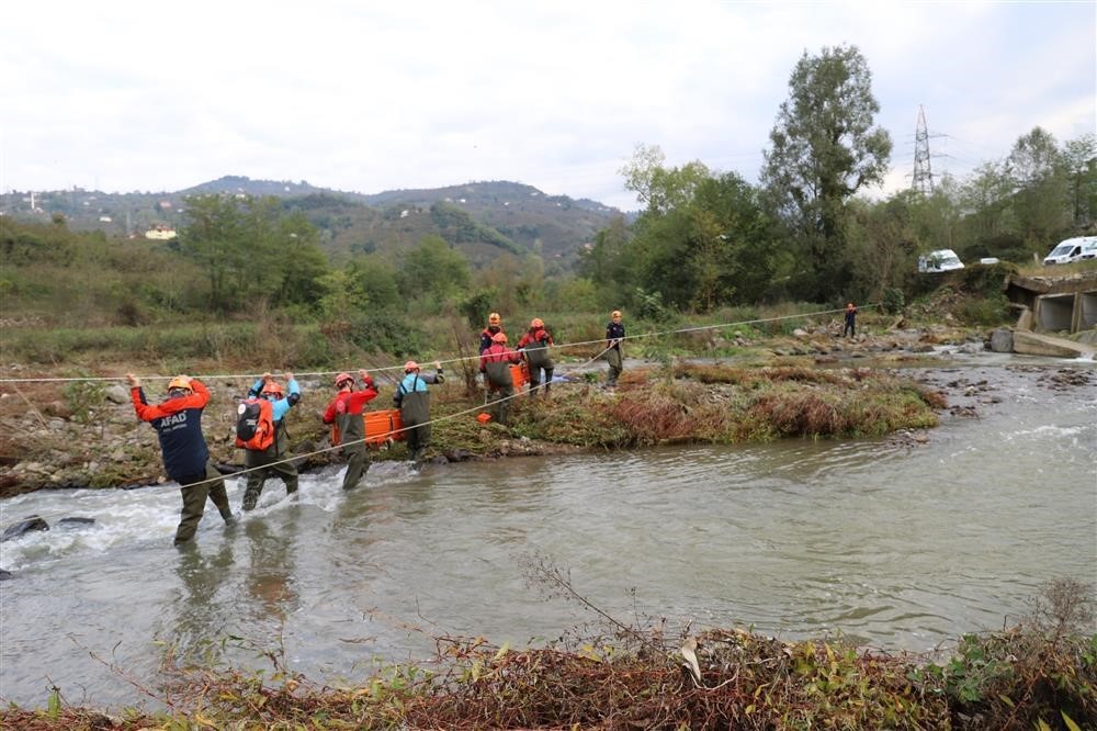 Ordu’da UMKE ekiplerinden afet tatbikatı
