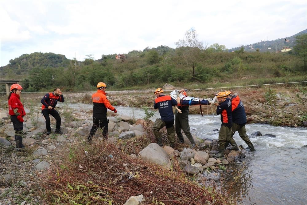 Ordu’da UMKE ekiplerinden afet tatbikatı
