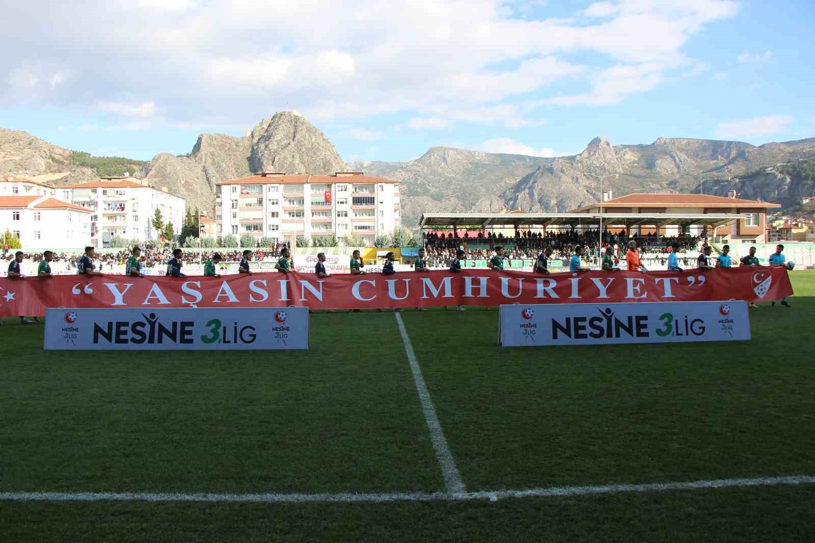 Nesine 3. Lig: Amasyaspor: 2 -  Nevşehir Belediyespor: 0
