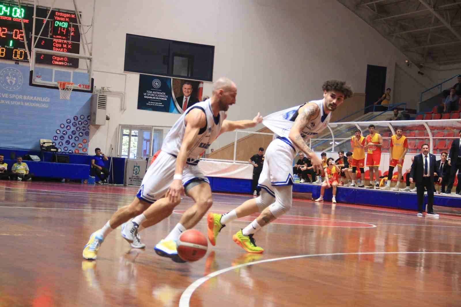 TB2L: Kocaeli BŞB Kağıtspor: 58 - Göztepe: 54
