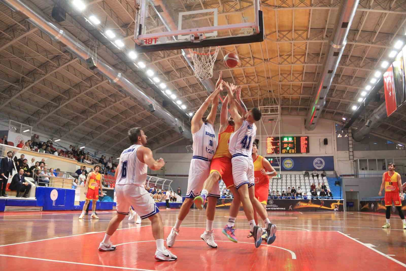 TB2L: Kocaeli BŞB Kağıtspor: 58 - Göztepe: 54
